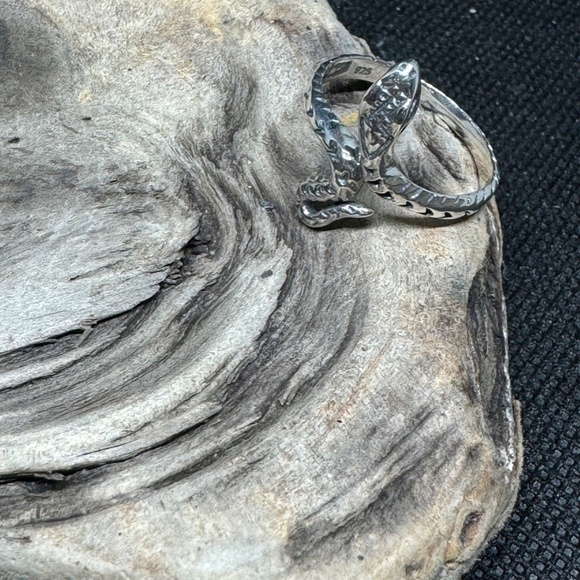 Sterling Silver Serpent Ring - Picture 1 of 4